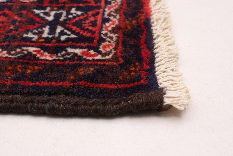 Vintage Geometric Area Rug 3'3" x 5'11" Traditional Hand-Knotted Wool Carpet gallery