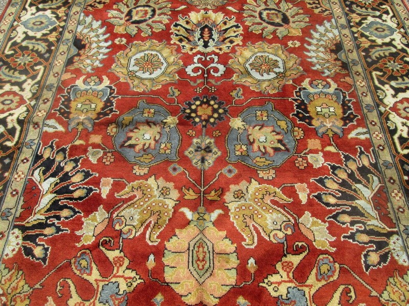 FINE SERAPI DESIGN ORIENTAL ROOM SIZE RUG EXCELLENT CONDITION 8 x 10 # 159 gallery