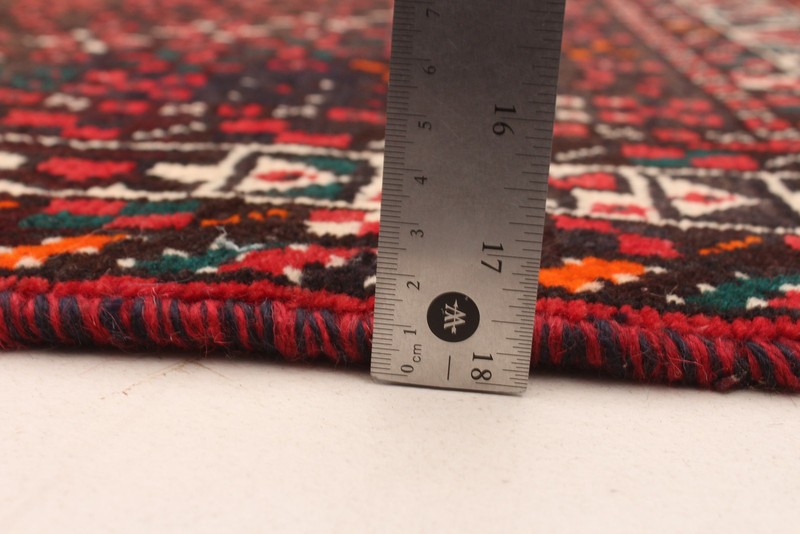 Vintage Hand-Knotted Area Rug 6'8" x 9'5" Traditional Oriental Wool Carpet gallery