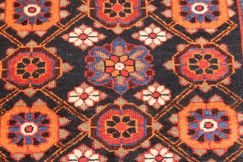 10 Ft. Long Handmade Antique Caucasian rug Tribal 100% Wool Circa 1880's gallery