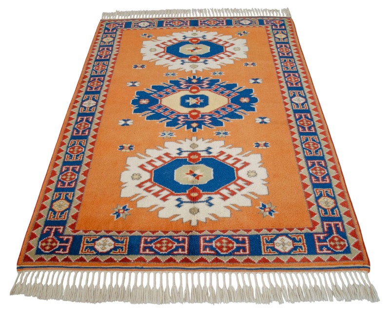 4 x 6 Rug, NEW Rug, Hand Made Rug Oushak Rug, Turkish Rug, Actual 3.7 x 5.6 gallery