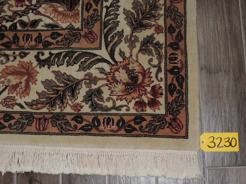 9x13ft. Handmade Floral Design Wool Room Size Rug gallery