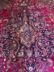 SIMI ANTIQUE. HAND MADE. 13X10 EXCELLENT CONDITION. FULL PILE.