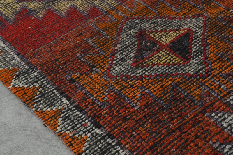 3x9 runner rug handmade vintage turkish rug runner oushak oriental carpet,300 gallery