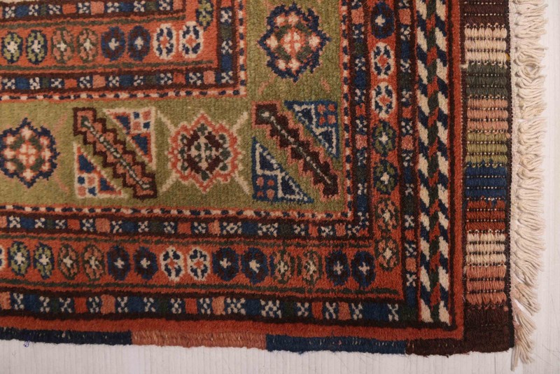 Traditional Vintage Hand-Knotted Area Rug 6'11" x 9'2" Oriental Wool Carpet gallery
