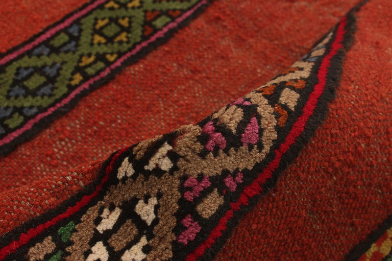 Vintage Hand Woven Area Rug 3'5" x 5'0" Traditional Wool Oriental Carpet gallery
