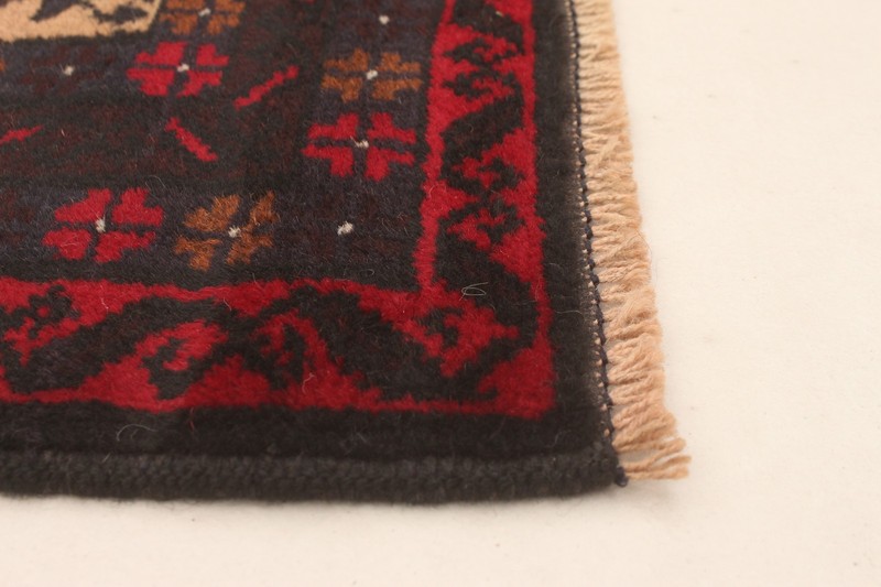 Vintage Hand-Knotted Area Rug 2'9" x 4'8" Traditional Oriental Wool Carpet gallery