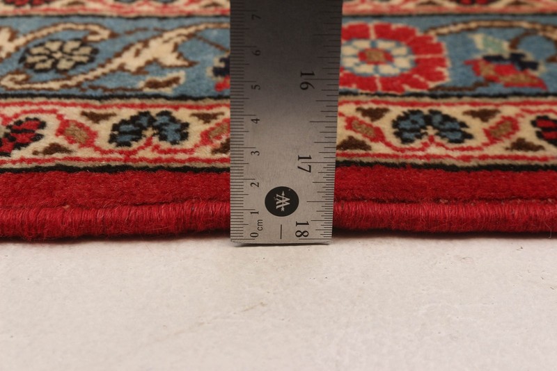 Vintage Hand-knotted Runner Rug 3'5" x 12'8" Traditional Oriental Wool Carpet gallery