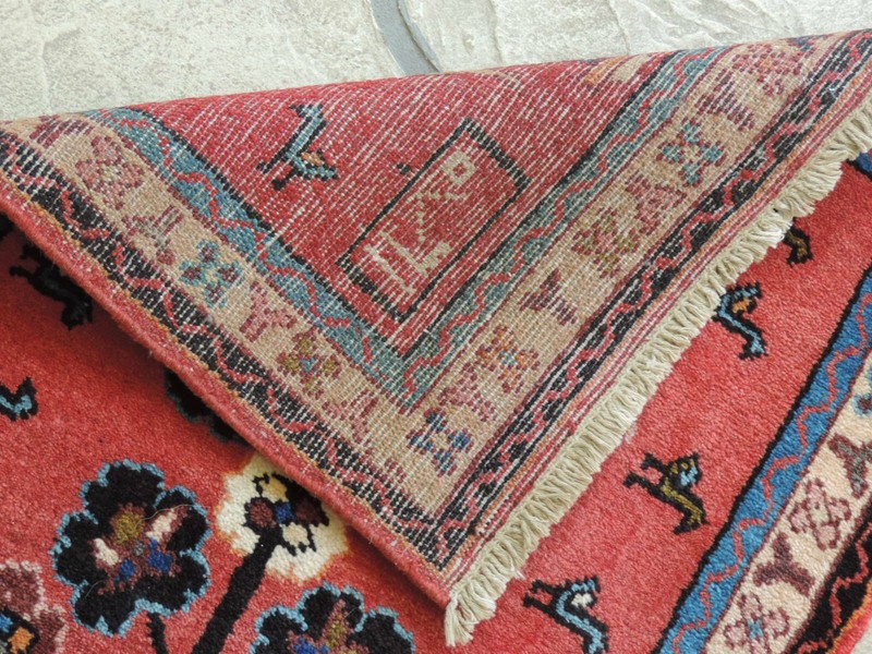 2x3ft. Handmade Signed Malayer Wool Rug gallery