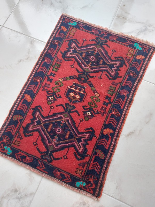 Antique Sarouk Rare Rug Handmade Caucasian Rug Otantic Natural Decor Rug gallery
