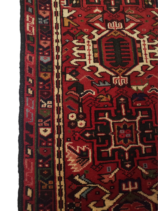 Small Karajeh Red Runner with Multi-Medallion - 2'0" x 6'3" gallery
