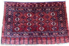 Antique Torba Turkoman Chuval Rug 1880’s