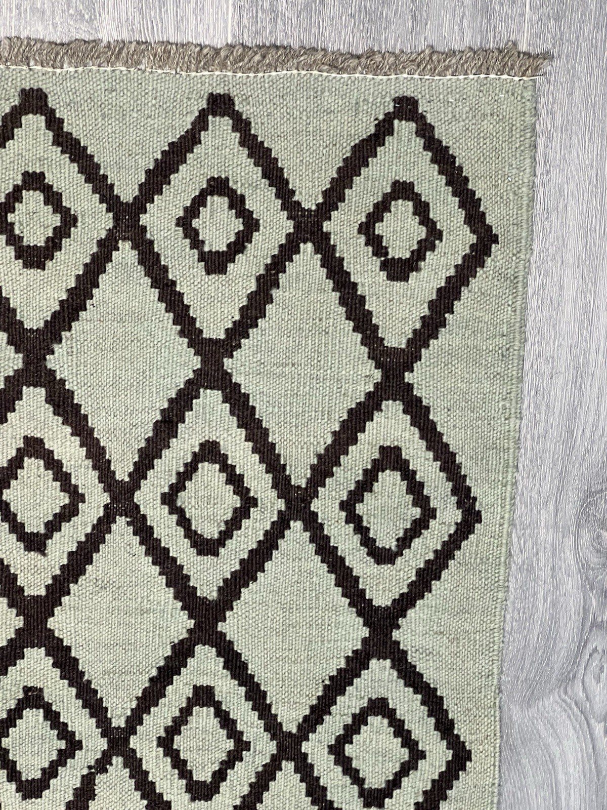 Vintage Kilim Traditional Hand Made Oriental Wool Kilim 5ftx3.2ft 142cmx105cm gallery