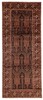 Vintage Hand-knotted Runner Rug 4'0" x 9'10" Traditional Oriental Wool Carpet gallery