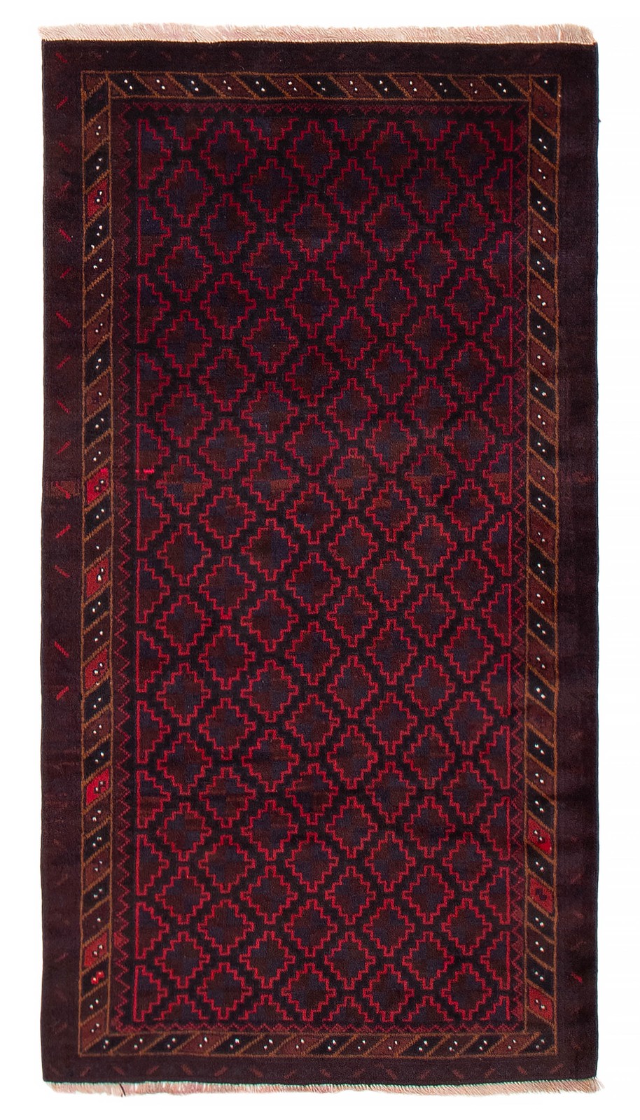 Traditional Vintage Hand-Knotted Area Rug 3'1" x 5'7" Oriental Wool Carpet gallery