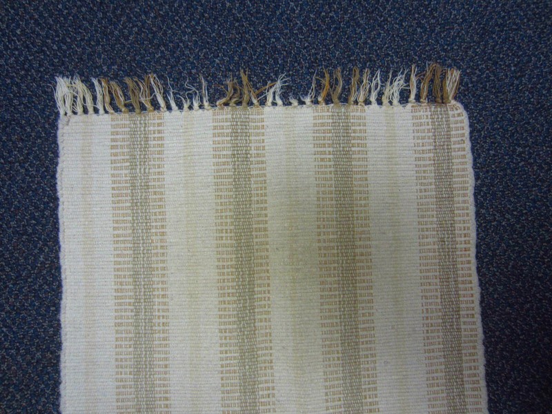 Hand Loom Cloth Rug-Light Brown Color-Vintage gallery