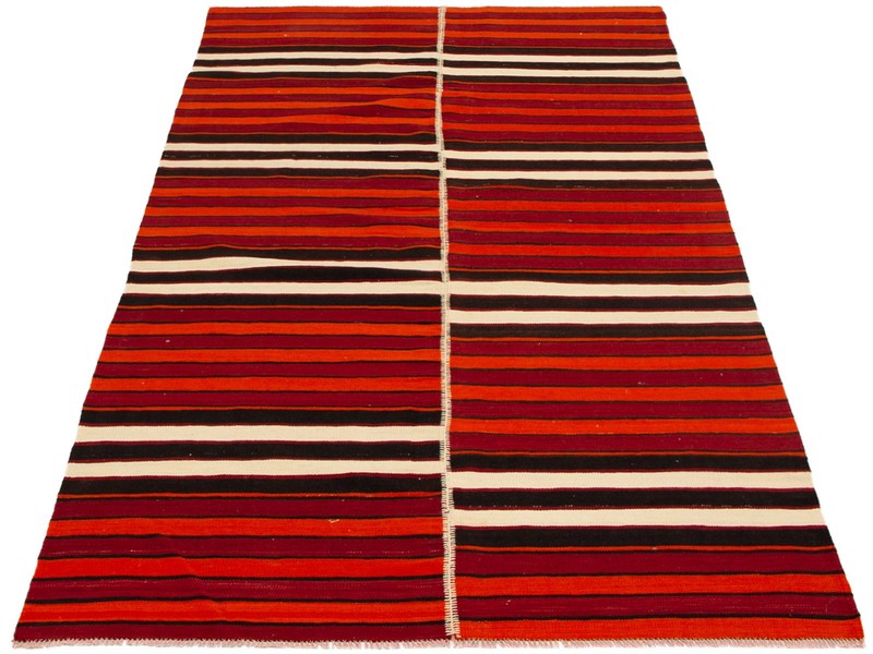 Vintage Hand Woven Area Rug 5'7" x 11'2" Traditional Wool Oriental Carpet gallery