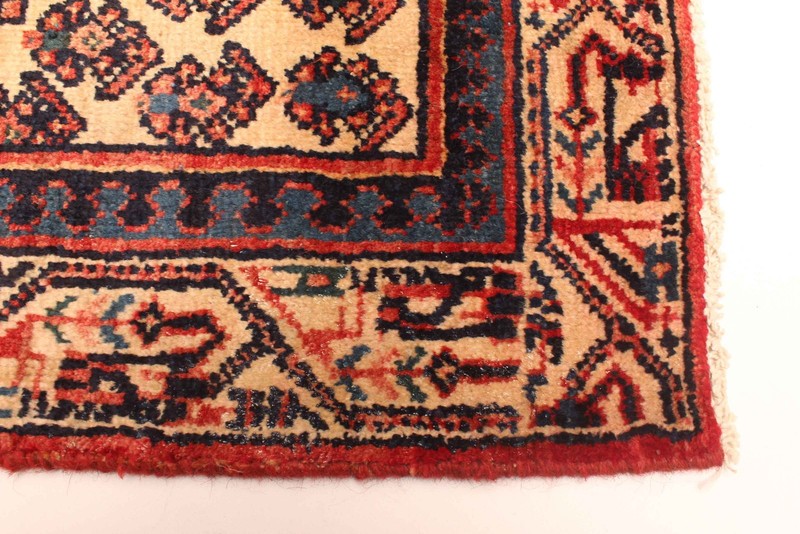 Vintage Traditional Hand-Knotted Area Rug 3'7" x 4'10" Oriental Wool Carpet gallery