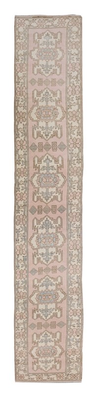 Vintage Runner,Oushak Rug,Floor Rug,Runner Rug,Turkish Runner, 2'11 X 18 feet gallery