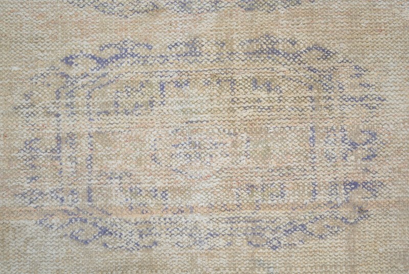Turkish Oushak Rug 2'8 x 10'0 ft. Vintage Anatolian Kilim Corridor Hallway Rug gallery