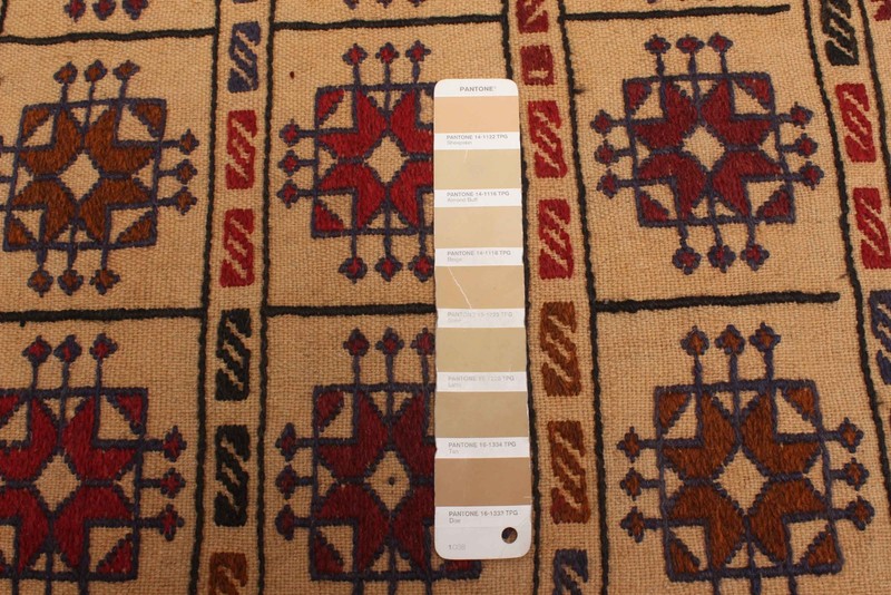 Vintage Hand Woven Area Rug 4'1" x 6'1" Traditional Wool Oriental Carpet gallery