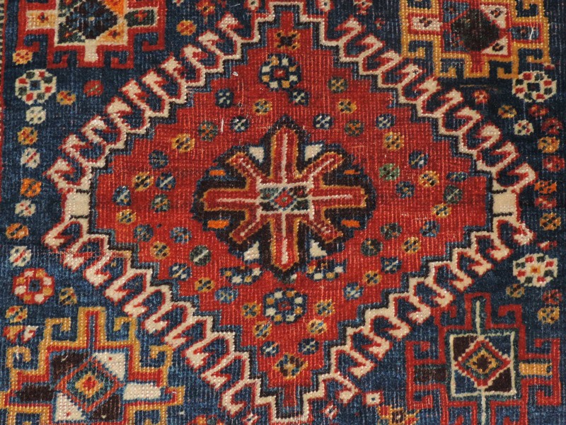 26" x 28" Antique MiddleEastern Wool Bagface gallery