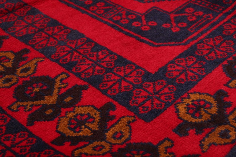 Vintage 6'8" x 9'10" Traditional Hand Knotted Vegetable Dye Wool Area Rug gallery