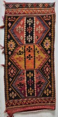 Antique Kilim Pillow, Hand Woven Rug, Handmade, Wool, Anatolian, Vintage, Decor