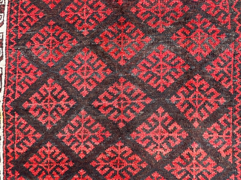 160 X 290 cm Vintage Natural Vegetable Dye Jamshiri Nomad Maldari Belouch Carpe gallery
