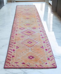 3 x 11 ft Turkish Runner Rug, HandMade Rug, Tribal Hallway Rug Kitchen Runner