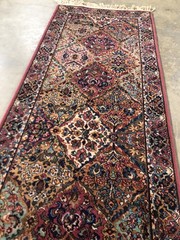 KARASTAN RUNNER ~ MultiColor Panel Kirman KARASTAN 717 Rug Size 2.10×15