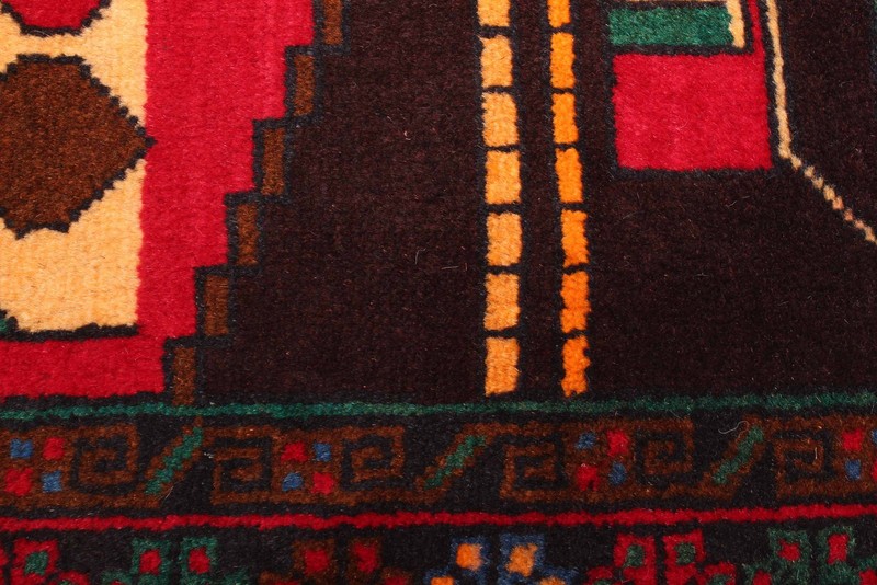 Vintage Traditional Hand-Knotted Area Rug 2'10" x 4'6" Oriental Wool Carpet gallery