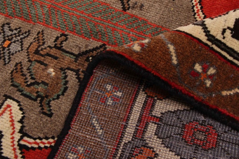 Vintage 6'9" x 9'8" Traditional Hand Knotted Vegetable Dye Wool Area Rug gallery