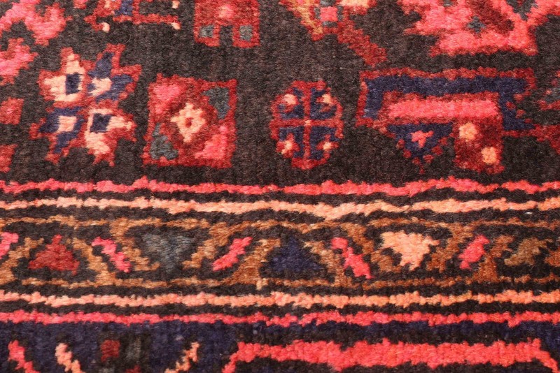 Vintage Hand-Knotted Carpet 4'2" x 6'10" Traditional Oriental Wool Area Rug gallery