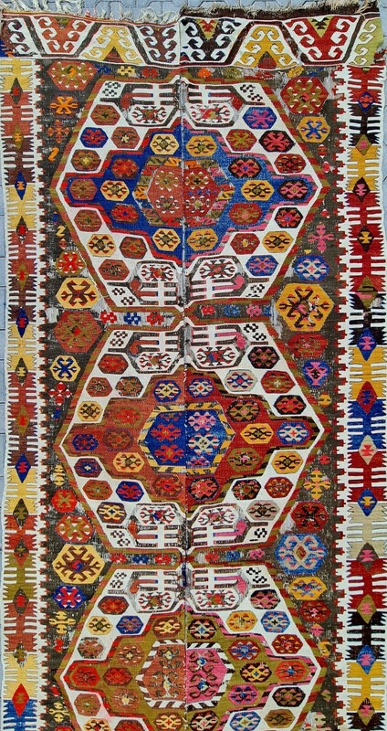 Antique Rug, Runner rug, wool stair rug, Kitchen rug, Turkish rug, 16 ft rug gallery
