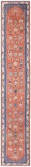 3X16 Antique Chinese Kansu / Gansu Wool Area Rug 1890