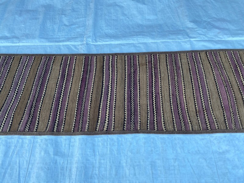 2x10 ft Afghan Handwoven Turkmen Runner Tribal Hallway Entryway Antique Wool Rug gallery