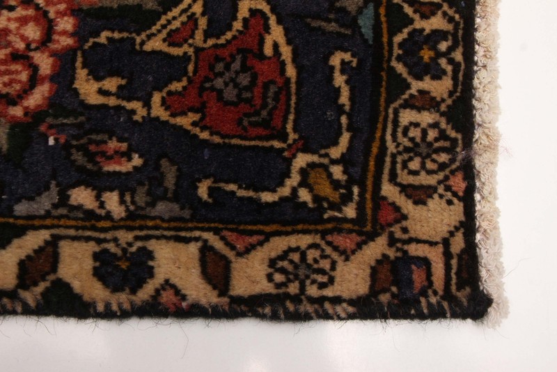 Vintage 3'11" x 5'11" Traditional Hand Knotted Vegetable Dye Wool Area Rug gallery