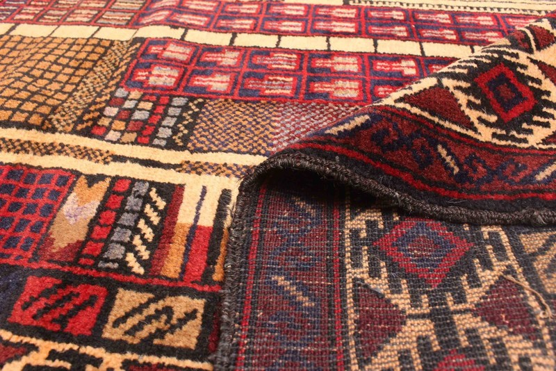 Traditional Vintage Hand-Knotted Area Rug 3'11" x 5'7" Oriental Wool Carpet gallery