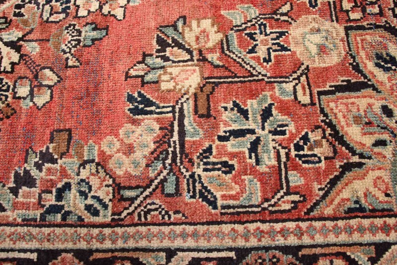 Traditional Vintage Hand-Knotted Area Rug 3'10" x 6'3" Oriental Wool Carpet gallery