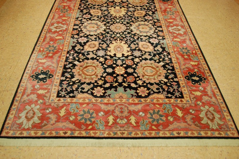 GREAT AUTHENTIC AMERICAN KARASTAN KURDISH PATTERN #559 RUG 5'8" X 8'11" PERFECT gallery