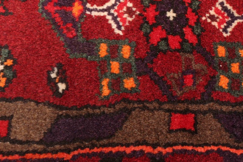 Vintage 4'3" x 6'8" Traditional Hand Knotted Vegetable Dye Wool Area Rug gallery