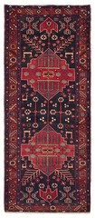 3’8″ x 9’4″ Vintage Hand-knotted Runner Rug Traditional Oriental Wool Carpet