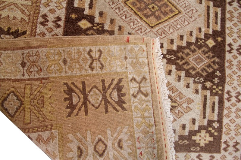 4X10 Antique Caucasian Shirvan Runner Rare Geometric Rug 99cm x 287cm C.1930 gallery