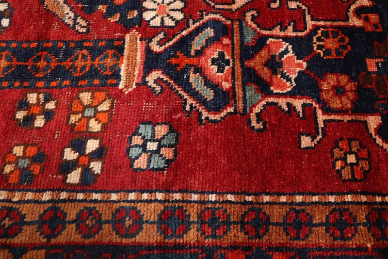 Traditional Vintage Hand-Knotted Area Rug 4'5" x 7'8" Oriental Wool Carpet gallery