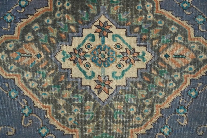 Vintage Geometric Pattern Traditional Area Rug 5x6 ft Hand-knotted Wool Carpet gallery