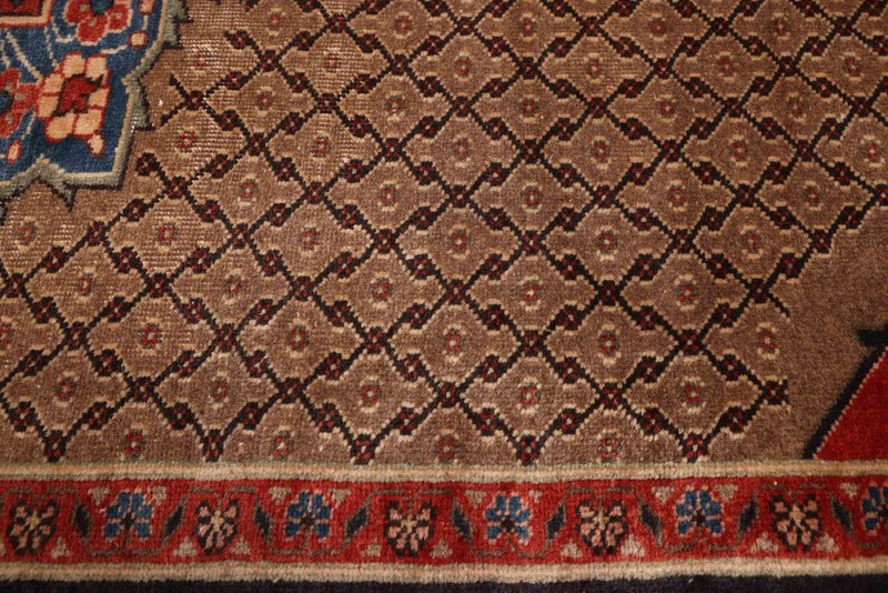 Vintage Traditional Hand-Knotted Area Rug 5'1" x 10'8" Oriental Wool Carpet gallery