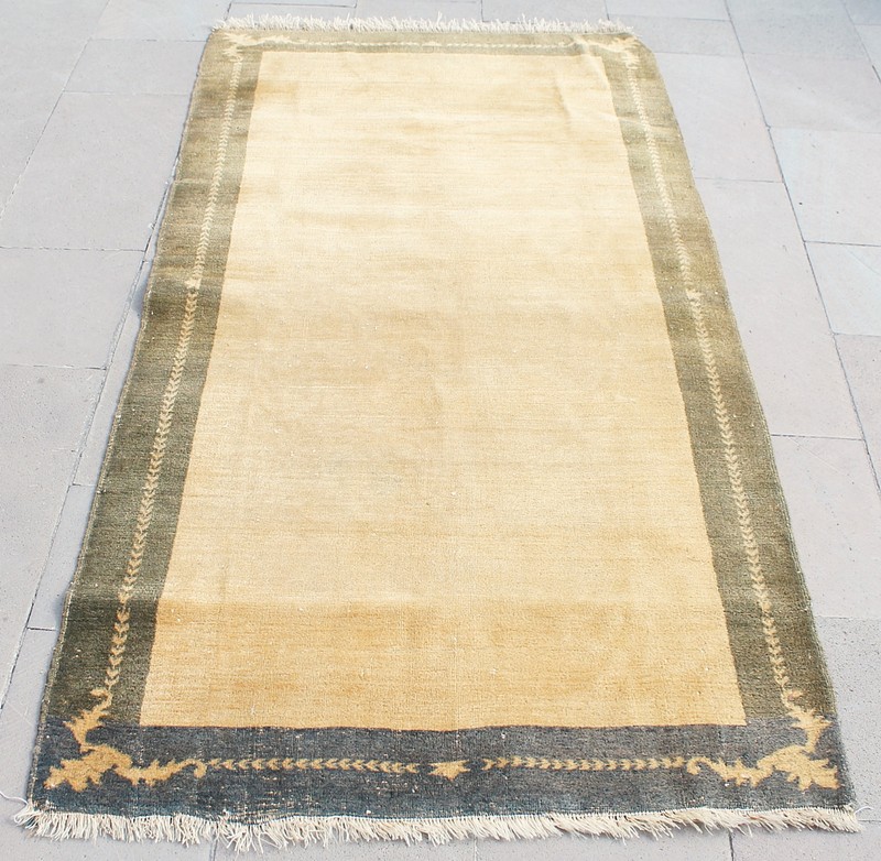 Turkish Rug 40''x75'' Vintage Old Anatolian Carpet 102x192cm gallery