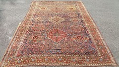 11 x 17 ft. 19th Century Antique Ghashghaei / Qashqai Rug, Palace Size!