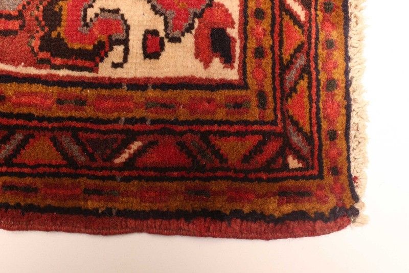Vintage Hand-Knotted Area Rug 2'1" x 6'1" Traditional Wool Carpet gallery